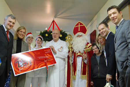 NIKOLAUS in Kinderklinik